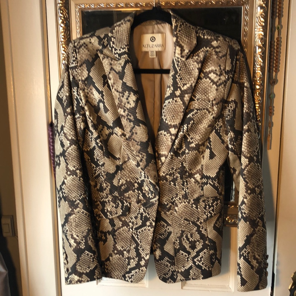 Altuzarra for Target snake print womens Blazer